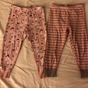 2 pairs of Hanna Anderson pants girls